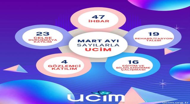 UCİM Mart Ayı Raporunu Açıkladı: Çocukların Yanındayız, Mücadelemiz Sürüyor