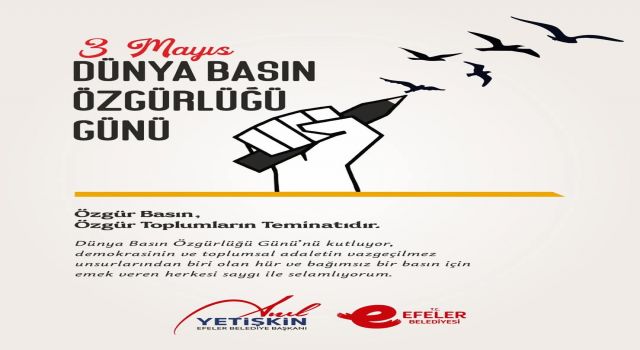 Başkan Yetişkin'den Dünya Basın Özgürlüğü Günü Mesajı
