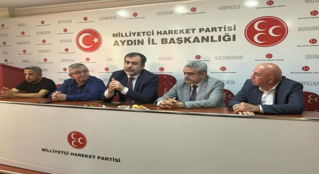 Erdem, MHP İl Başkanı Alıcık’ı ziyaret etti