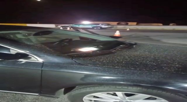 Otoyolda çakar kullanan sürücü jandarmaya takıldı