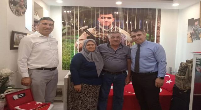 Bayram Öncesi Şehit Ailelerine Anlamlı Ziyaret