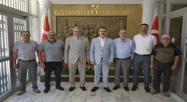 MHP Aydın İl Başkanı Alıcık'tan Kaymakam Ateş’e Ziyaret