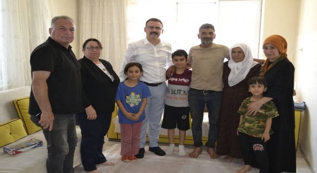 Sultanhisar Kaymakamı Ateş, Aile Yılı Kapsamında Hane Ziyaretleri Sürdürüyor