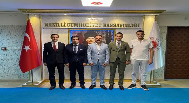 Sultanhisar Kaymakamı Ateş'ten Tayini Çıkan Savcılara Ziyaret