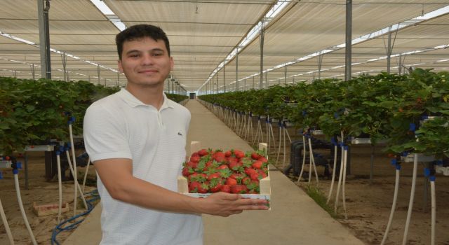 Tarımı, teknolojiyle birleştirdi yaşıtlarına örnek oldu