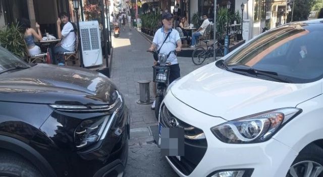 Aydın Efeler'de kaldırımlar, engelli ve yaya geçitleri sürekli işgal altında