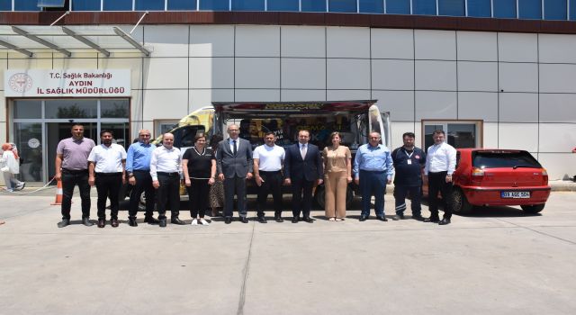 Aydın'da hayatını kaybeden sağlık çalışanları unutulmadı