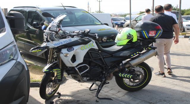 Aydın'daki kazada polis memuru yaralandı