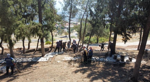 Bozdoğan'da yangın önlemi