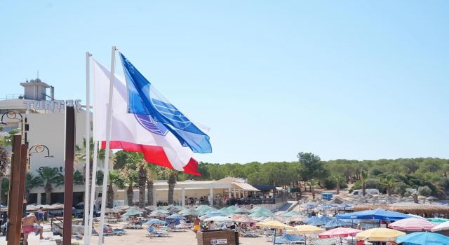 Didim'in plajları 'Mavi Bayrak'la taçlandı