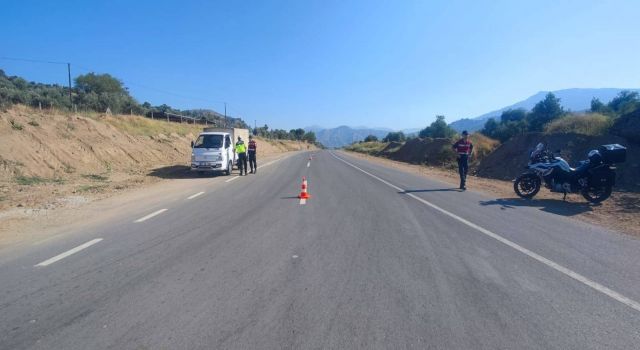 Jandarmadan drone destekli trafik denetimi