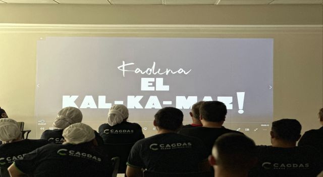 Jandarmadan Kuyucak’ta işçilere bilgilendirme