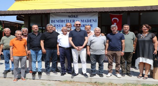 Söke'de sanayi esnafından aşure hayrı