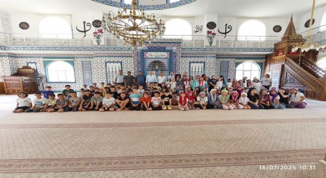Yaz Kur’an Kursu Öğrencilerine İlçe Müftüsünden Ziyaret