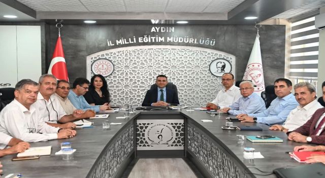 Aydın’da 2025-2026 eğitim öğretim yılı hazırlık toplantısı yapıldı