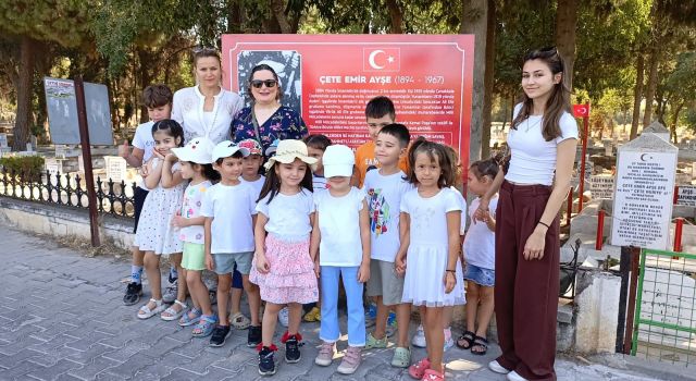 Aydınlı minikler Milli Mücadele kahramanlarını tanıdı