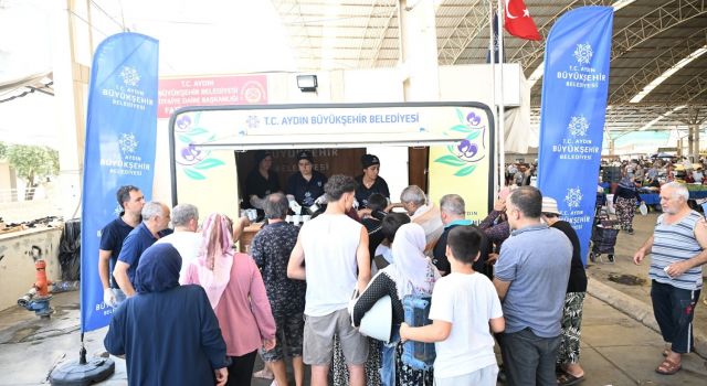 Başkan Çerçioğlu'ndan serinleten uygulama