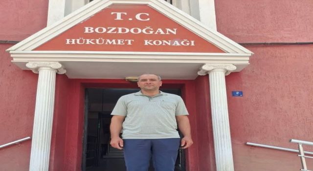 Bozdoğan'da tutuklanan muhtarın yerine Yağcıoğlu geldi