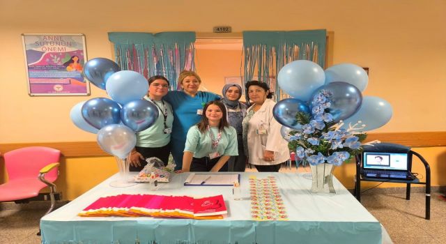 Nazilli Devlet Hastanesi'nde Emzirme Haftası’na Özel Farkındalık Standı