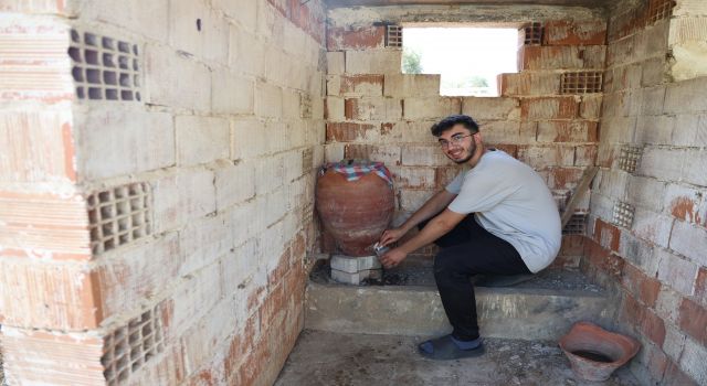 Aydın Dağları'nda susayanlar bu hayırla susuzluğunu gideriyor