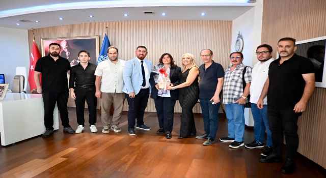 Aydın Gazeteciler Cemiyeti’nden Başkan Çerçioğlu’na Ziyaret