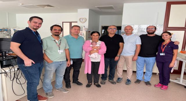 Aydın'da 1.8 kiloluk bebeğe kalp ameliyatı gerçekleştirildi