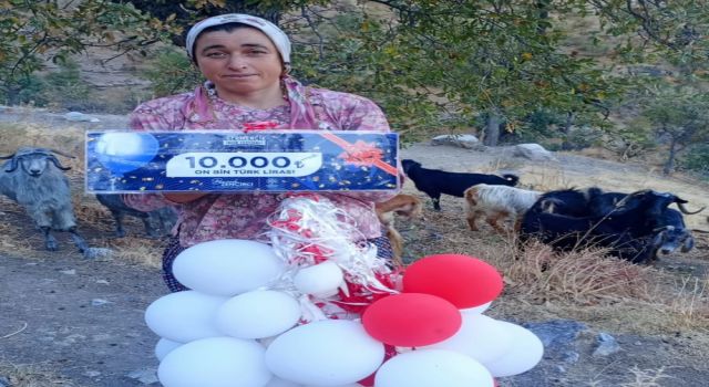 Germencik Belediyesi’nin 10 bin TL hediye çeki sahibini buldu