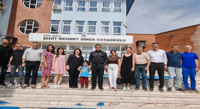 Müdür Şimşek’ten Şehit Mehmet Dinek Ortaokulu’na Ziyaret