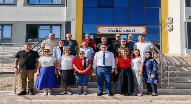 Nazilli İlçe Milli Eğitim Müdürü İsmail Şimşek’ten Nazilli Lisesi’ne Ziyaret