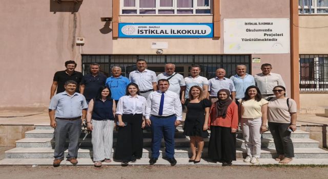 Nazilli İlçe Milli Eğitim Müdürü Şimşek’ten İstiklal İlkokulu’na Anlamlı Ziyaret