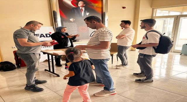 Öğrencilere afet bilinci ve gönüllülük anlatıldı