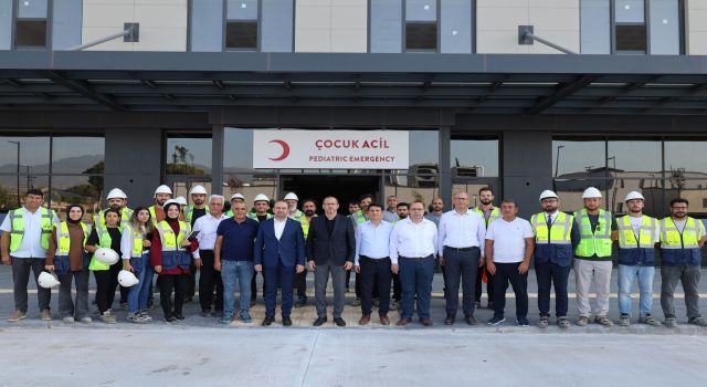 Sağlık Bakanı Yardımcısı Okumuş, Aydın Şehir Hastanesi'nde incelemelerde bulundu