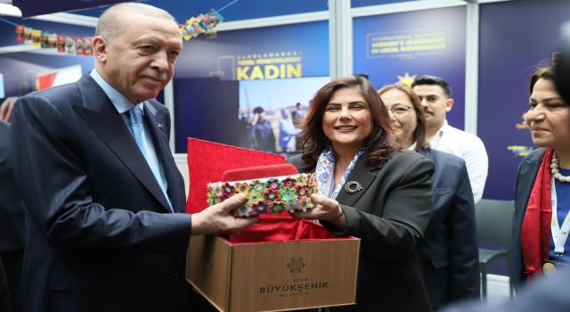 Başkan Çerçioğlu’ndan Cumhurbaşkanı Erdoğan’a 'Aydın' hediyesi