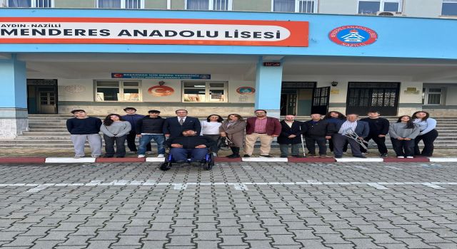Nazilli Menderes Anadolu Lisesi’nden 3 Aralık Engelliler Günü’nde Yürekleri Isıtan Destek