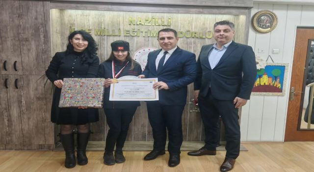 Nazilli Özel Eğitim Meslek Okulu Öğrencisinden Uluslararası Başarı