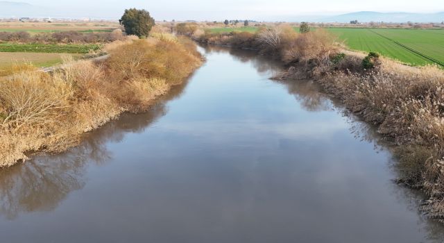Menderes Nehri suya kavuştu