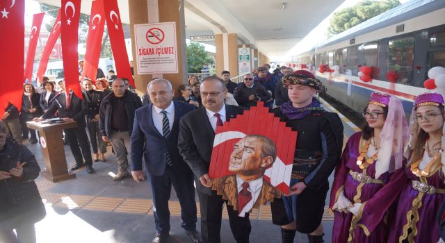 Atatürk’ün Aydın’a Gelişinin 95.Yıldönümü törenle kutlandı