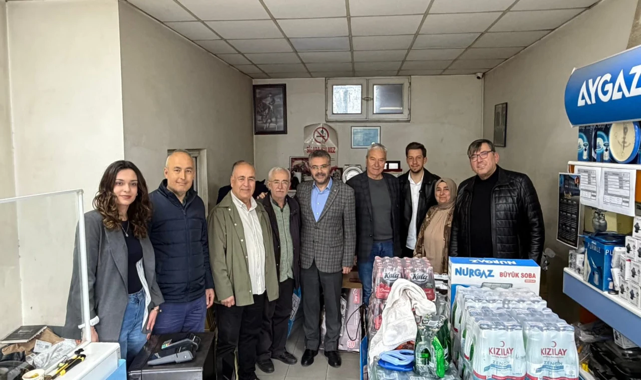 AK Parti'li Milletvekili Ömer Özmen Bozdoğan’da Esnaf Ziyaretinde Bulundu