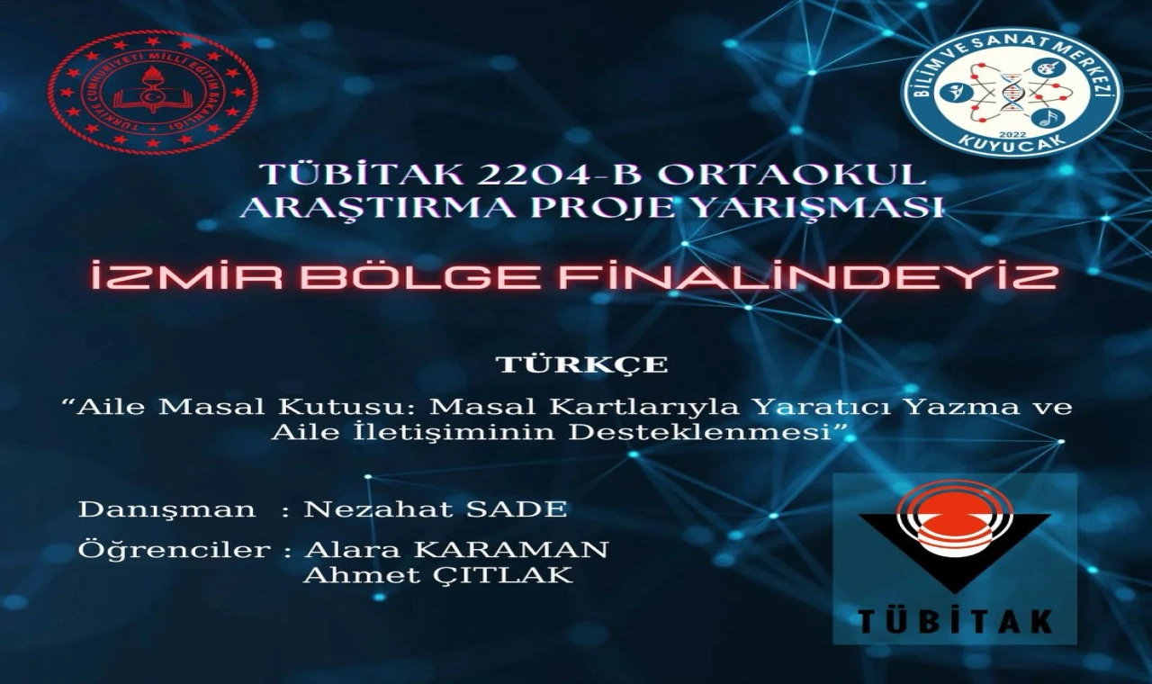 Kuyucak BİLSEM’den TÜBİTAK’ta Bölge Finali Başarısı