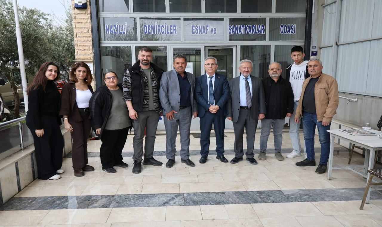 Nazilli Belediye Başkanı Tetik’ten Esnaf Odalarına  Ziyaret