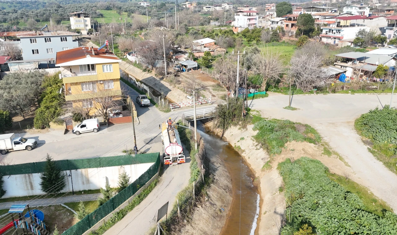 Nazilli Belediyesi sivrisinek ve haşereyle mücadeleye kesintisiz devam ediyor