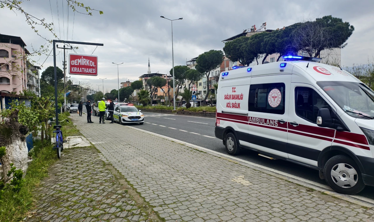 Nazilli’de Motosiklet Kazası: Sürücü Yola Savruldu, Hastaneye Kaldırıldı