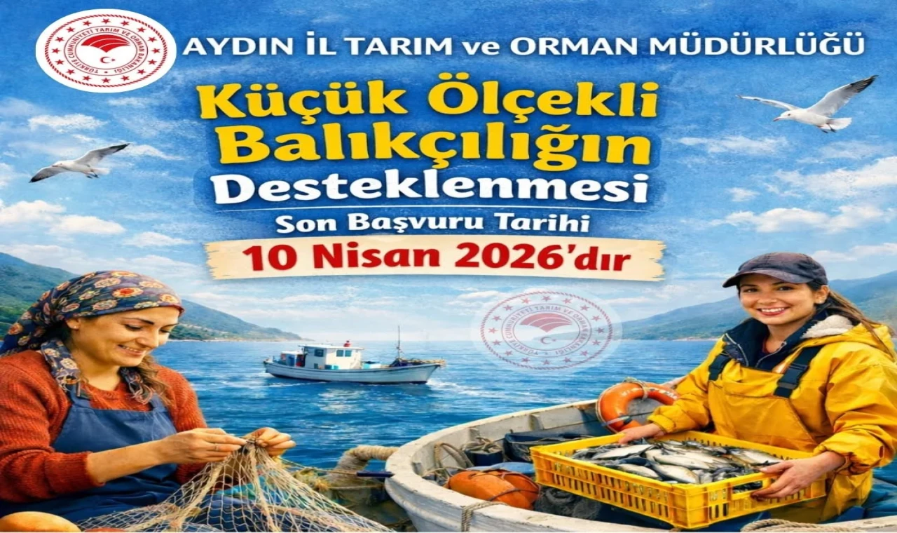 Aydın'da balıkçılık desteği başvuruları için son çağrı