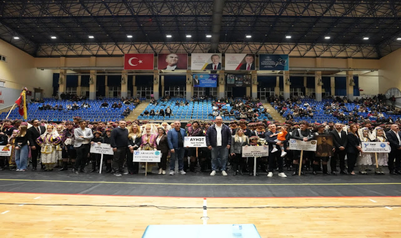 BAŞKAN ÇERÇİOĞLU’NUN DESTEKLERİYLE AYDIN BÜYÜKŞEHİR BELEDİYESPOR’DAN HALK OYUNLARINDA BİRİNCİLİK