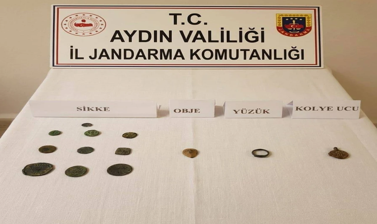 Bozdoğan’da tarihi eser kaçakçılığı operasyonu: 4 şüpheli yakalandı