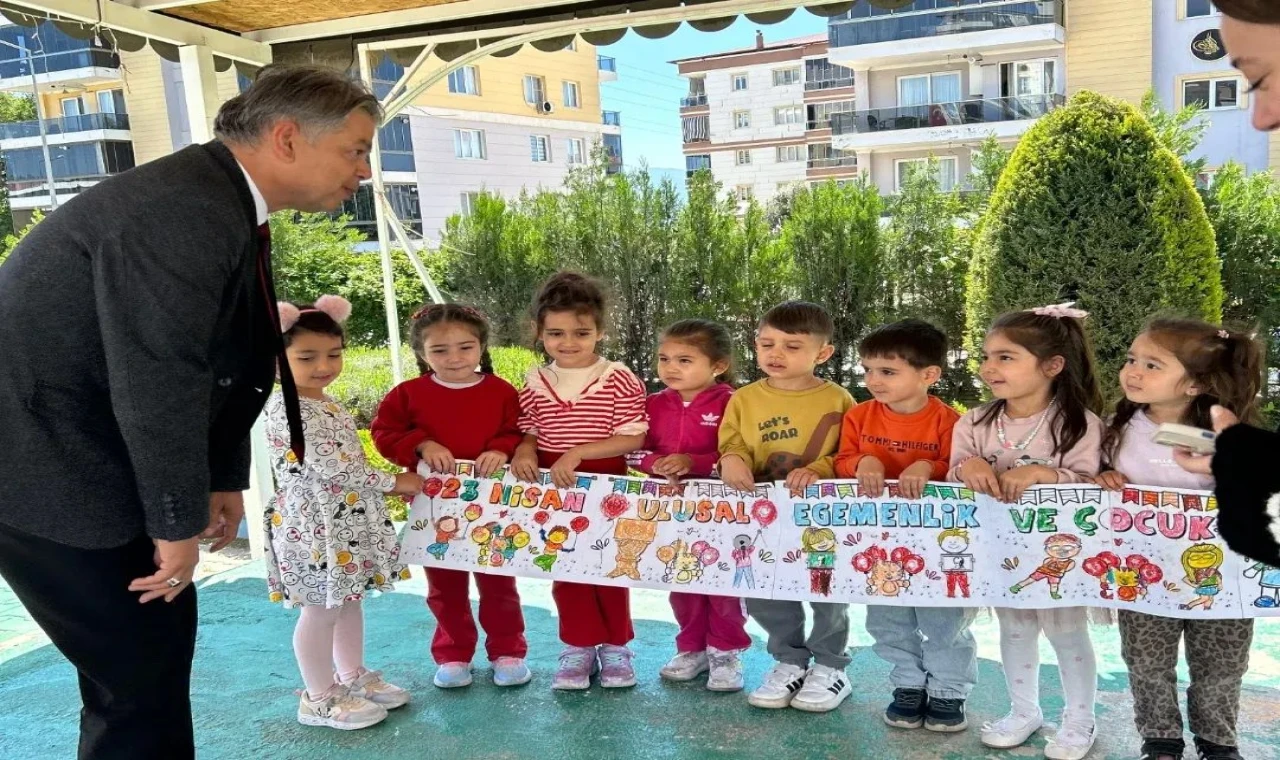 Milli Eğitim Müdürü Güner’den Aslı Mustafa Takmaklı Kızılay Anaokulu’na Ziyaret