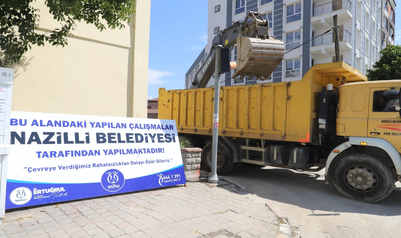 Nazilli Belediyesi Çapahasan’da Çalışmalara Start Verdi