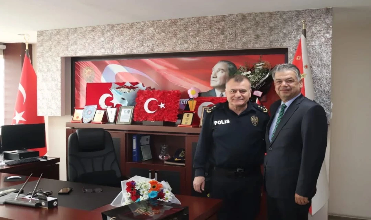Nazilli’de Polis Haftası Ziyaretleri Sürüyor