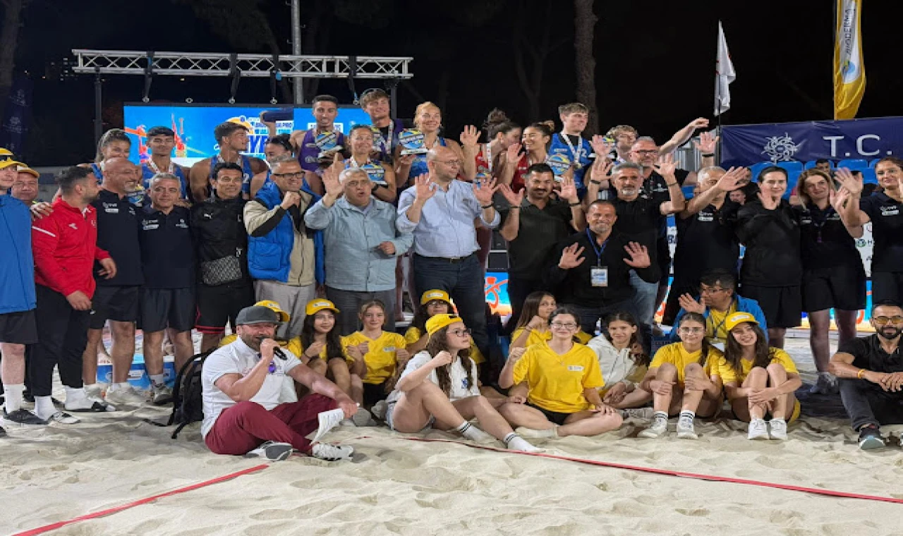 BAŞKAN ÇERÇİOĞLU SPORSEVERLERİ AYDIN TEKSTİL PARK’TA BULUŞTURDU