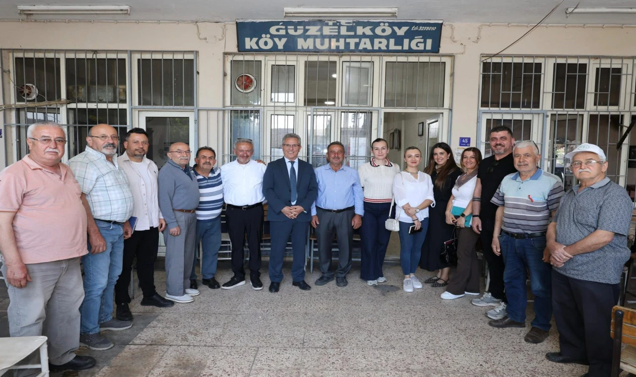 Başkan Tetik Güzelköy'de Vatandaşlarla Buluştu: "Sorunları Yerinde Dinliyoruz"